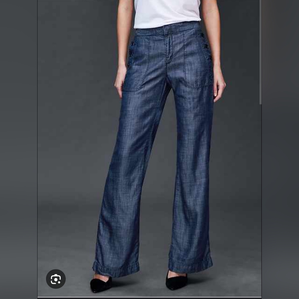 GAP Tencil Wide Leg Sailor Jeans